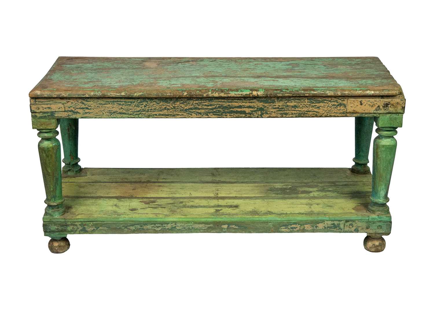 Driftwood Table Green